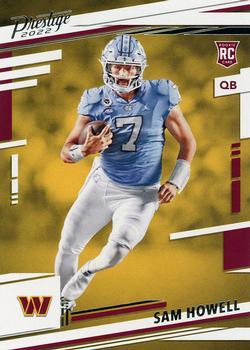 #305 Sam Howell - Washington Commanders - 2022 Panini Prestige Football