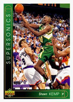 #305 Shawn Kemp - Seattle SuperSonics - 1993-94 Upper Deck Basketball