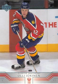 #305 Olli Jokinen - Florida Panthers - 2001-02 Upper Deck Hockey