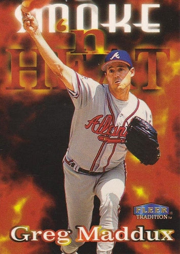 #305 Greg Maddux - Atlanta Braves - 1998 Fleer Tradition Baseball