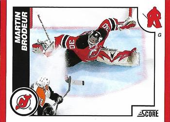 #305 Martin Brodeur - New Jersey Devils - 2010-11 Score Hockey