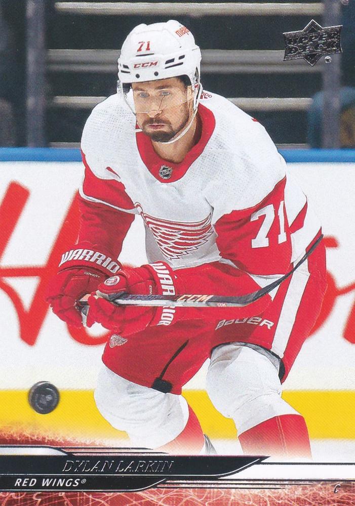 #305 Dylan Larkin - Detroit Red Wings - 2024-25 Upper Deck Hockey