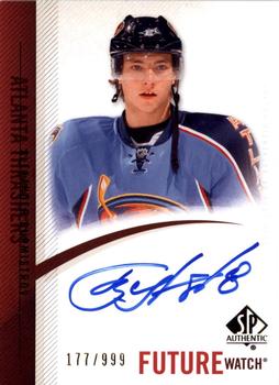 #305 Alexander Burmistrov - Atlanta Thrashers - 2010-11 SP Authentic Hockey