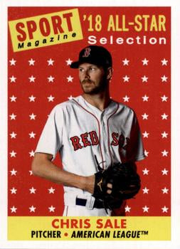 #305 Chris Sale - Boston Red Sox - 2019 Topps Archives Baseball
