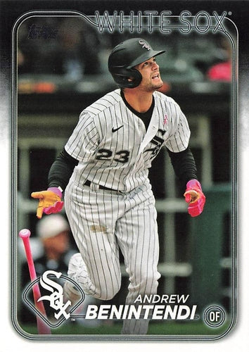 #306 Andrew Benintendi - Chicago White Sox - 2024 Topps Baseball