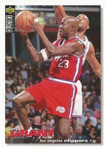 #306 Gary Grant - Los Angeles Clippers - 1995-96 Collector's Choice Basketball