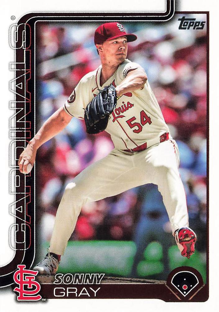 #306 Sonny Gray - St. Louis Cardinals - 2025 Topps Baseball