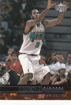 #306 Michael Dickerson - Vancouver Grizzlies - 1999-00 Upper Deck Basketball