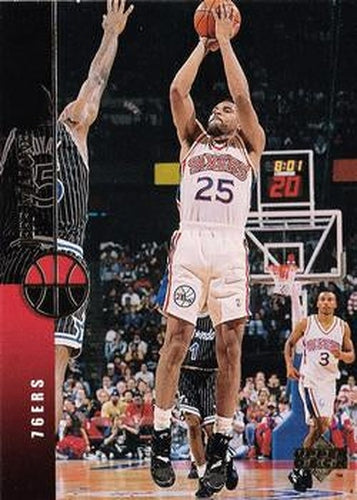 #306 Jeff Malone - Philadelphia 76ers - 1994-95 Upper Deck Basketball