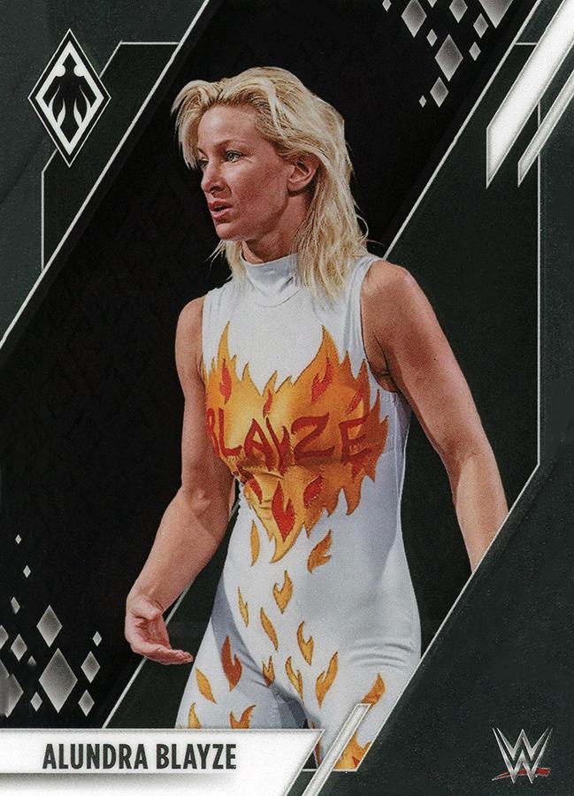 #306 Alundra Blayze - 2022 Panini Chronicles WWE Wrestling