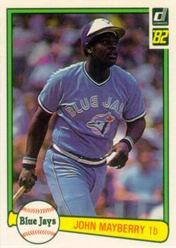 #306 John Mayberry - Toronto Blue Jays - 1982 Donruss Baseball