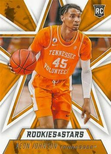 #306 Keon Johnson - Tennessee Volunteers - 2021 Panini Chronicles Draft Picks Basketball