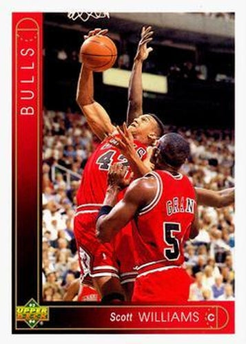 #306 Scott Williams - Chicago Bulls - 1993-94 Upper Deck Basketball