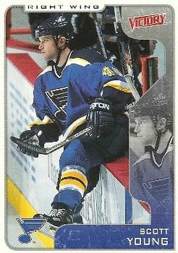 #306 Scott Young - St. Louis Blues - 2001-02 Upper Deck Victory Hockey