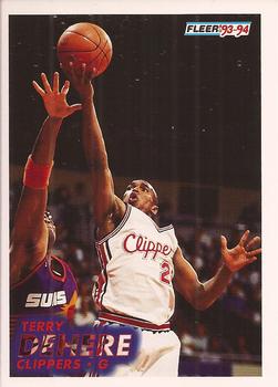 #306 Terry Dehere - Los Angelesippers - 1993-94 Fleer Basketball