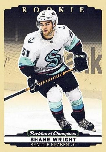 #306 Shane Wright - Seattle Kraken - 2022-23 Parkhurst Champions Hockey