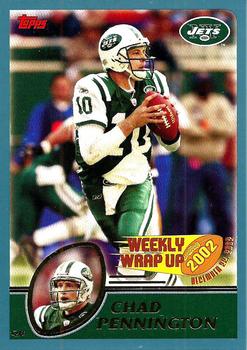 #306 Chad Pennington - New York Jets - 2003 Topps Football