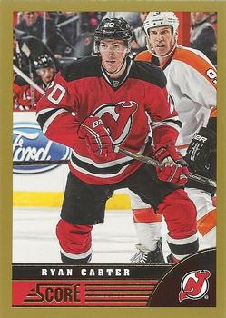 #306 Ryan Carter - New Jersey Devils - 2013-14 Score - Gold Hockey