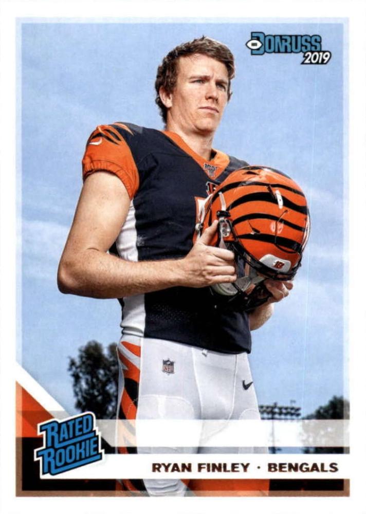 #306 Ryan Finley - Cincinnati Bengals - 2019 Donruss Football