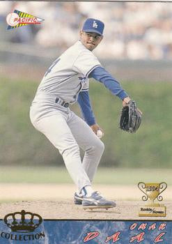 #306 Omar Daal - Los Angeles Dodgers - 1994 Pacific Baseball