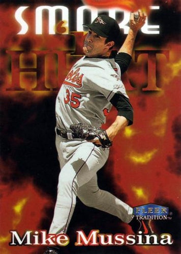 #307 Mike Mussina - Baltimore Orioles - 1998 Fleer Tradition Baseball