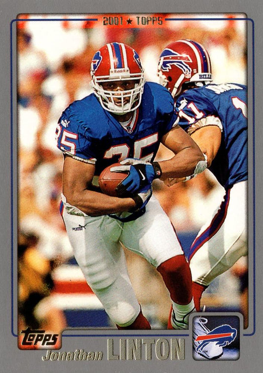 #307 Jonathan Linton - Buffalo Bills - 2001 Topps Football