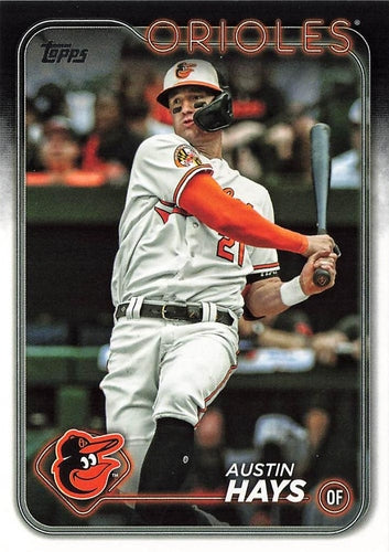 #307 Austin Hays - Baltimore Orioles - 2024 Topps Baseball