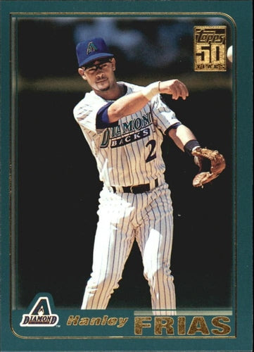 #307 Hanley Frias - Arizona Diamondbacks - 2001 Topps Baseball