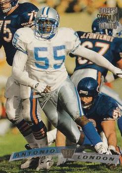 #307 Antonio London - Detroit Lions - 1996 Stadium Club Football