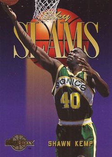 #307 Shawn Kemp - Seattle SuperSonics - 1994-95 SkyBox Premium Basketball