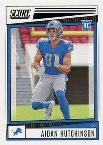 #307 Aidan Hutchinson - Detroit Lions - 2022 Score Football