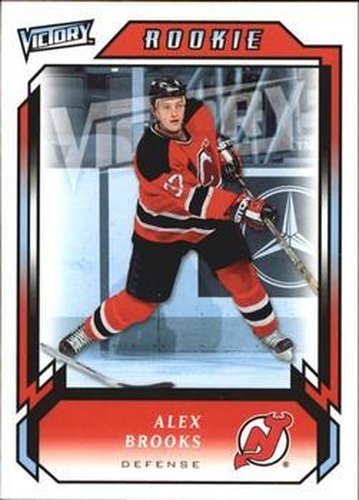 #307 Alex Brooks - New Jersey Devils - 2006-07 Upper Deck Victory Update Hockey
