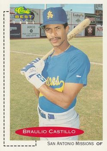 #307 Braulio Castillo - San Antonio Missions - 1991 Classic Best Baseball