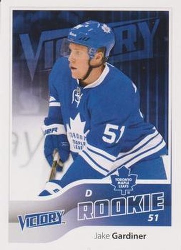 #307 Jake Gardiner - Toronto Maple Leafs - 2011-12 Upper Deck Victory Update Hockey