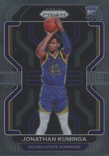 #307 Jonathan Kuminga - Golden State Warriors - 2021-22 Panini Prizm Basketball