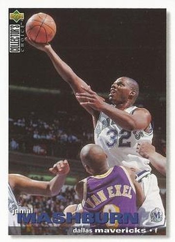 #307 Jamal Mashburn - Dallas Mavericks - 1995-96 Collector's Choice Basketball