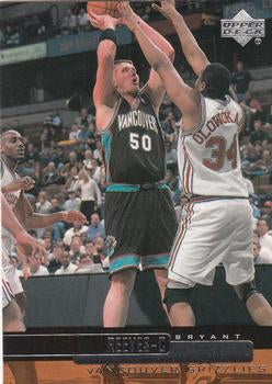 #308 Bryant Reeves - Vancouver Grizzlies - 1999-00 Upper Deck Basketball