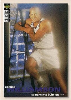 #308 Corliss Williamson - Sacramento Kings - 1995-96 Collector's Choice Basketball