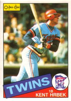 #308 Kent Hrbek - Minnesota Twins - 1985 O-Pee-Chee Baseball