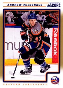 #308 Andrew MacDonald - New York Islanders - 2012-13 Score - Gold Rush Hockey