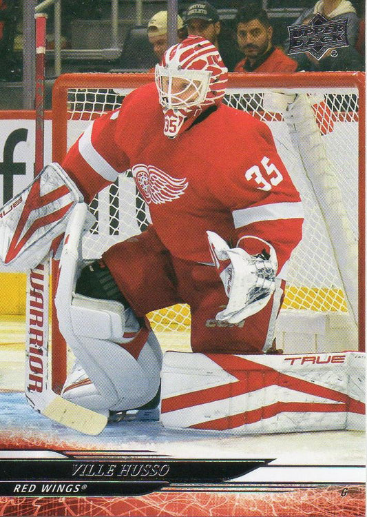 #308 Ville Husso - Detroit Red Wings - 2024-25 Upper Deck Hockey