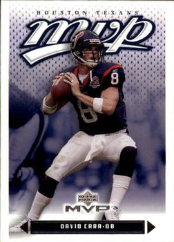 #308 David Carr - Houston Texans - 2003 Upper Deck MVP Football