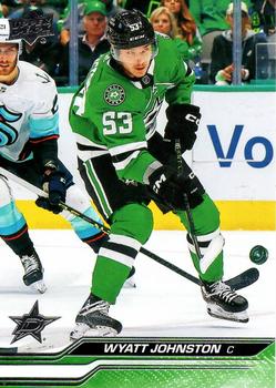 #308 Wyatt Johnston - Dallas Stars -2023-24 Upper Deck Hockey