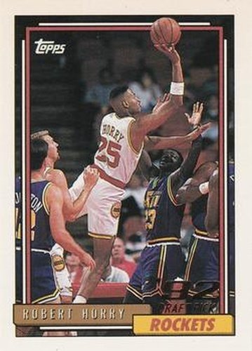 #308 Robert Horry - Houston Rockets - 1992-93 Topps Basketball