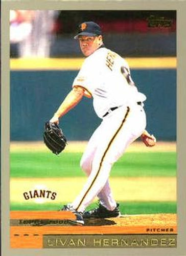 #308 Livan Hernandez - San Francisco Giants - 2000 Topps Baseball
