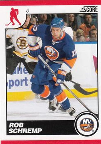 #308 Rob Schremp - New York Islanders - 2010-11 Score Hockey