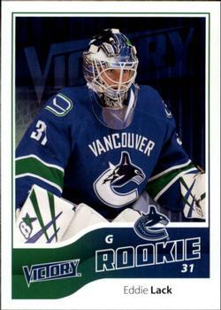 #308 Eddie Lack - Vancouver Canucks - 2011-12 Upper Deck Victory Update Hockey