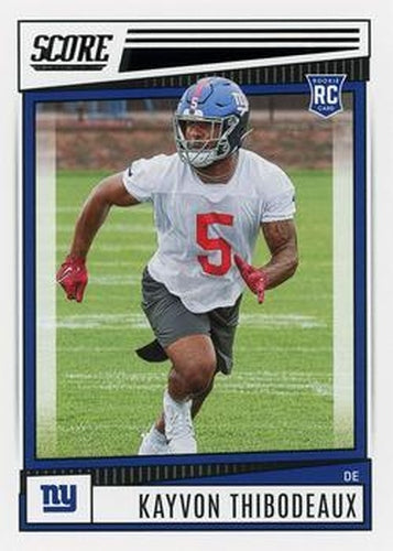 #308 Kayvon Thibodeaux - New York Giants - 2022 Score Football