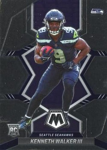 #308 Kenneth Walker III - Seattle Seahawks - 2022 Panini Mosaic Football