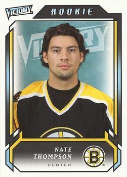 #308 Nate Thompson - Boston Bruins - 2006-07 Upper Deck Victory Update Hockey